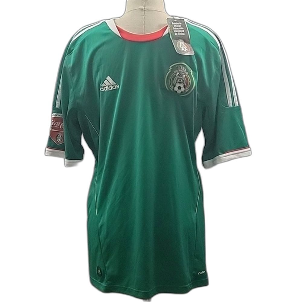Adidas NEW Mexico Seleccion 2011 Home Futbol Soccer Jersey Mens Size L